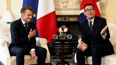 Andy Burnham praises UK-EU ties in meeting with Emmanuel Macron