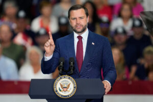 JD Vance courts Jewish Republicans. Tucker Carlson still looms.